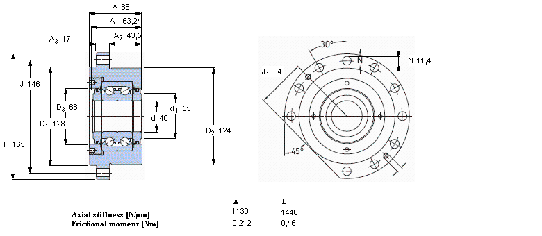 SKF FBSA208/DF軸承