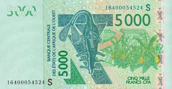 非洲金融共同體法郎(非洲法郎)