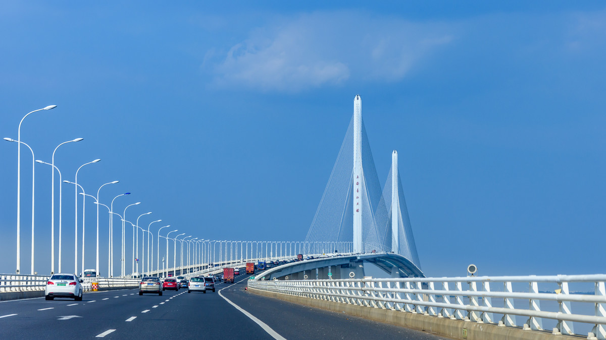 上海長江大橋總面積34.23萬平方米