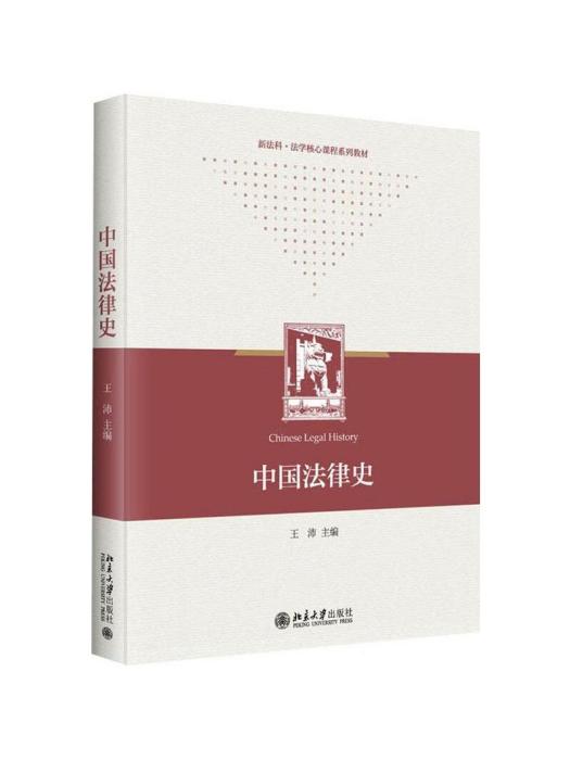 中國法律史(2023年8月北京大學出版社出版的圖書)