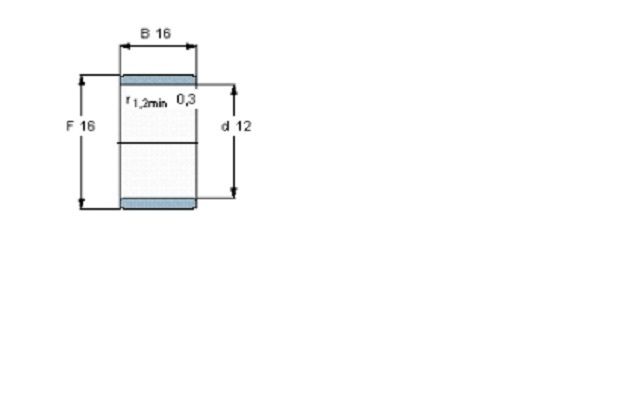 SKF IR12x16x16軸承