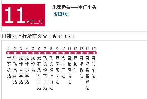 遂寧公交11路支