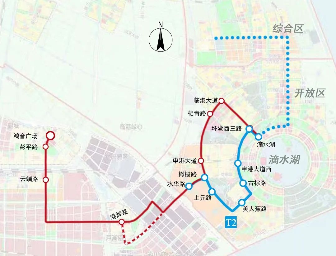 上海臨港中運量公交系統