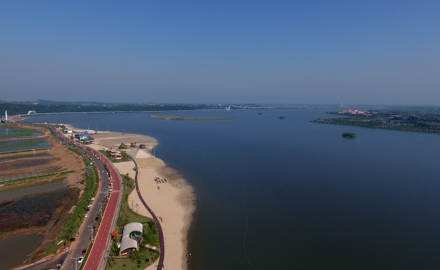 沙灘公園全景