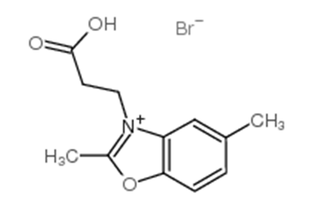 3-（2-甲醯乙基）-2,5-二甲基苯並惡唑翁溴