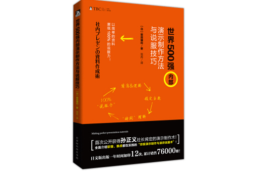 世界500強內部演示製作方法與說服技巧