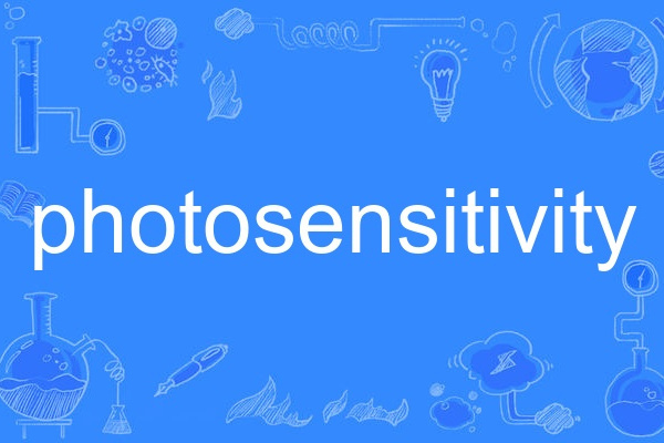 photosensitivity