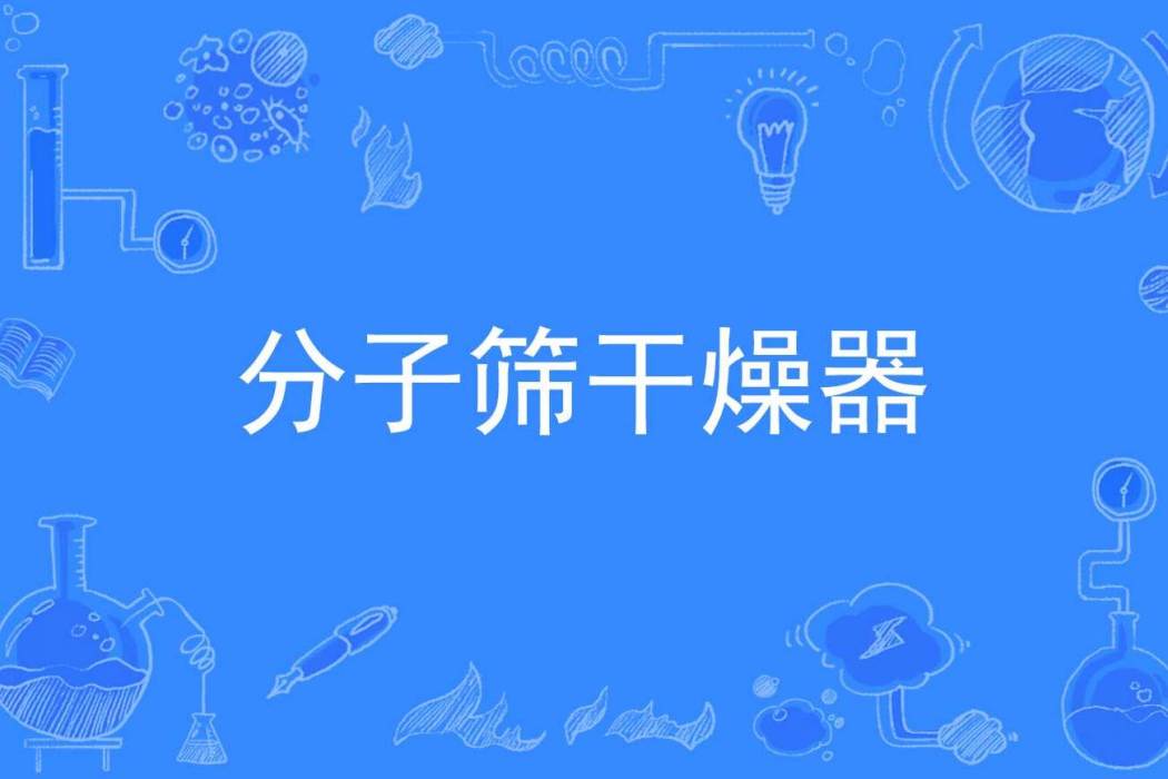 分子篩乾燥器