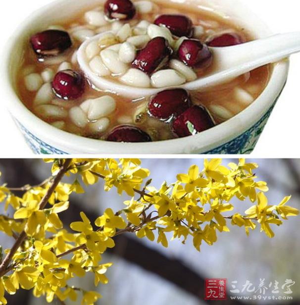 麻黃連翹赤小豆湯