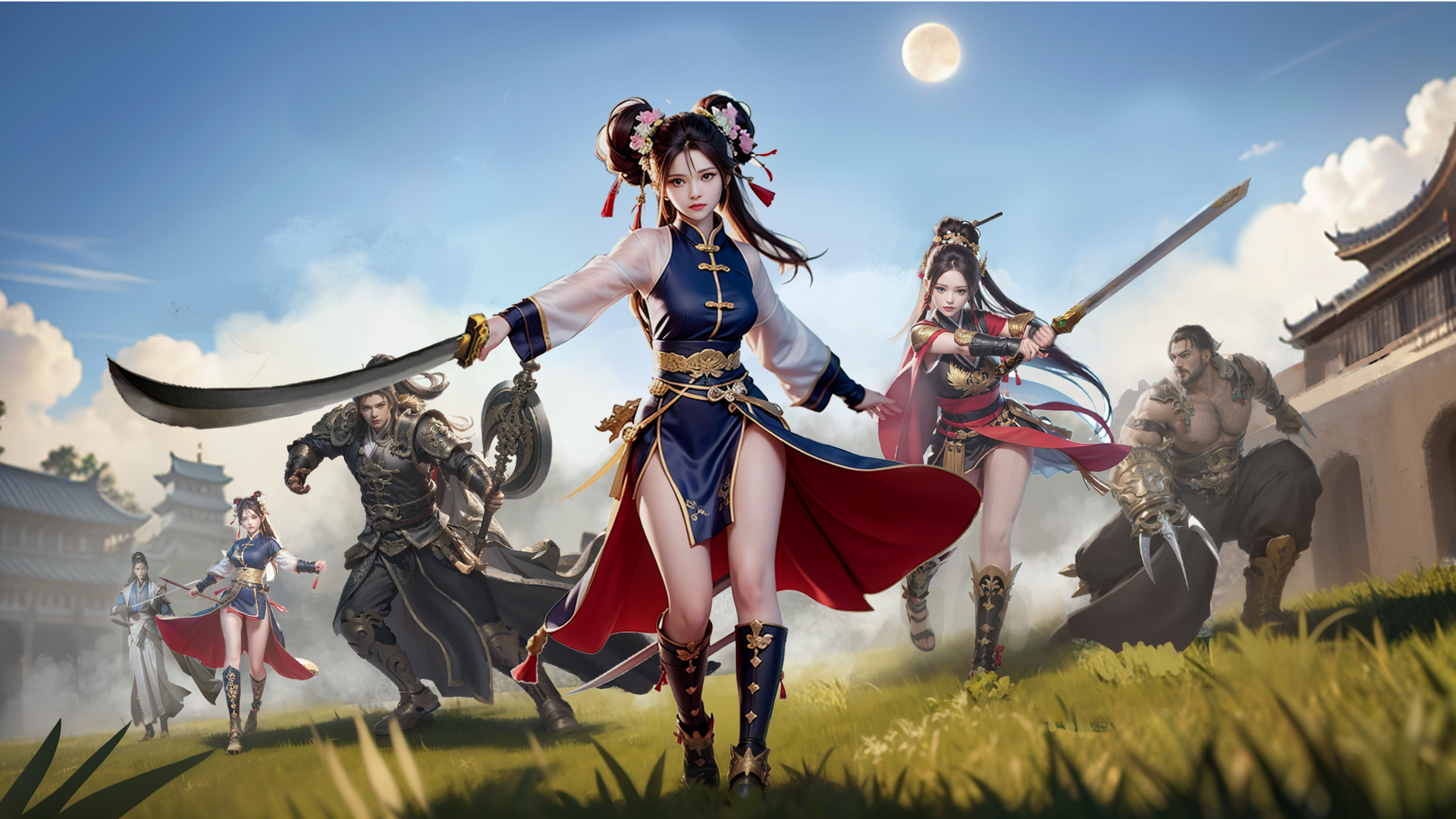 武俠世界(武俠類型MMORPG三端互通⽹絡遊戲)