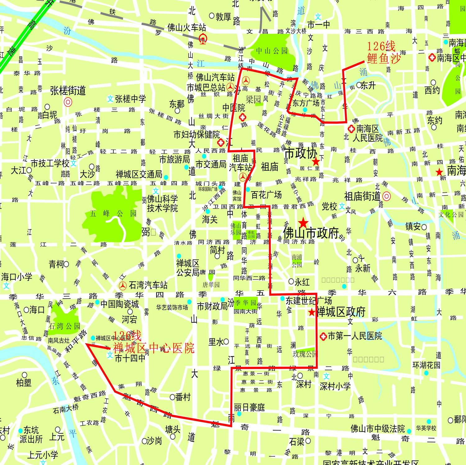 佛山公交126路