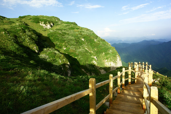 紫柏山棧道