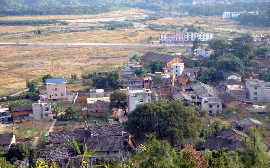 九老村一景