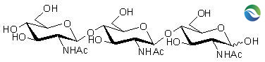 N-乙醯化的殼三糖