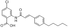 2-（對戊基桂皮醯基）胺-4-氯代苯甲酸