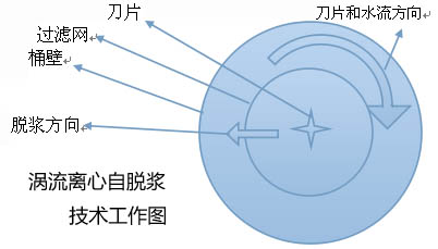 渦流離心自脫漿技術