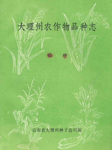 大理州農作物品種志（下冊）稻種