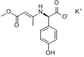 (R)-4-羥基-2-[3-甲氧基-1-甲基-3-氧代-1-丙烯基氨基]-單鉀鹽苯乙酸