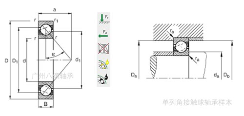 FAG 7310B.TVP軸承型號樣本圖片