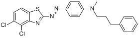 N-[4-[（二氯-2-苯並噻唑基）偶氮]苯基]-N-甲基苯丙胺