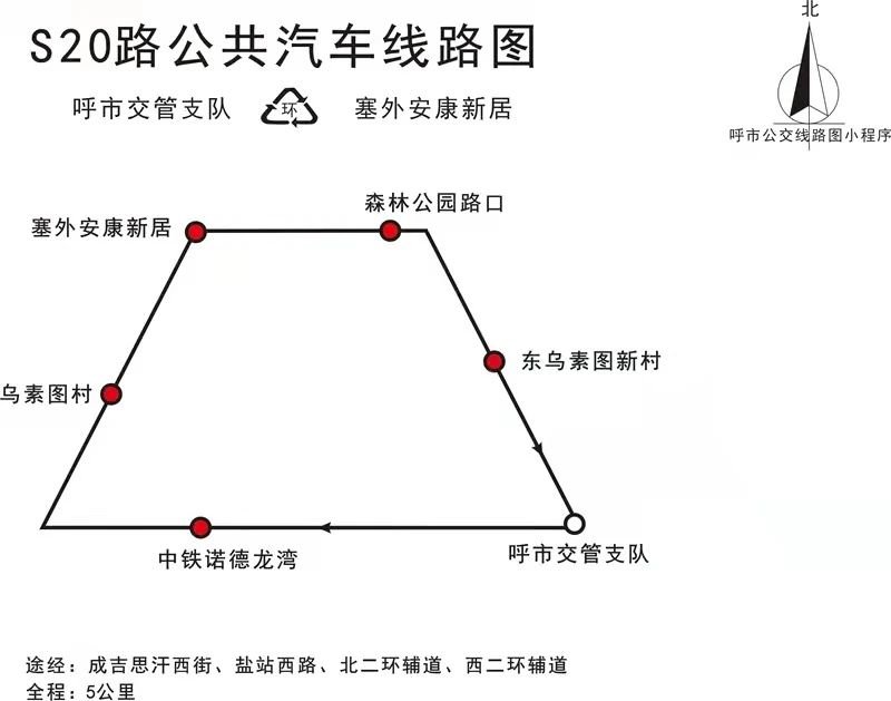 呼和浩特公交S20路