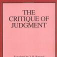 The Critique of Judgment (Great Books in Philosophy)