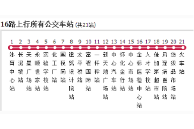 懷化公交16路