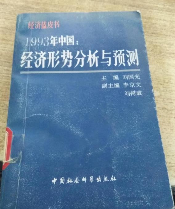 1993年中國：經濟形勢分析與預測