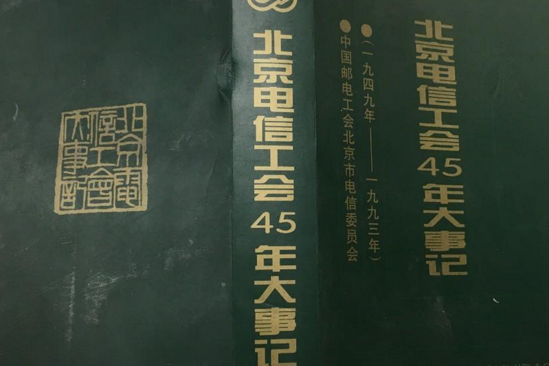 北京電信工會45年大事記