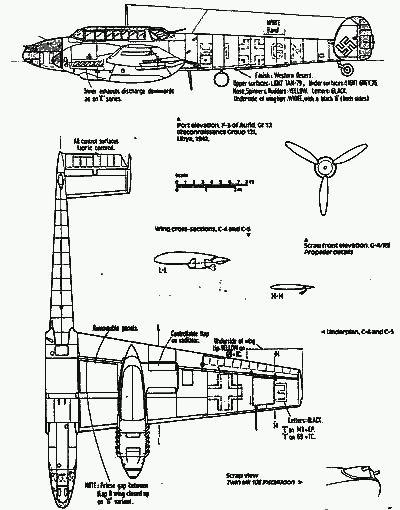 Bf-110F2戰鬥機