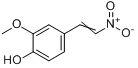 2-甲氧基-4-（2-硝基乙烯）酚