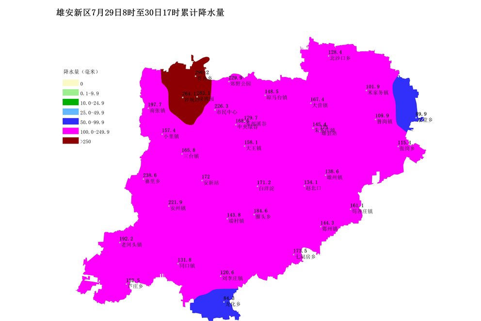 2023年雄安暴雨