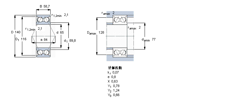 SKF 3313A軸承