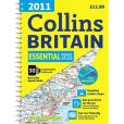 2011 Collins Essential Road Atlas Britain