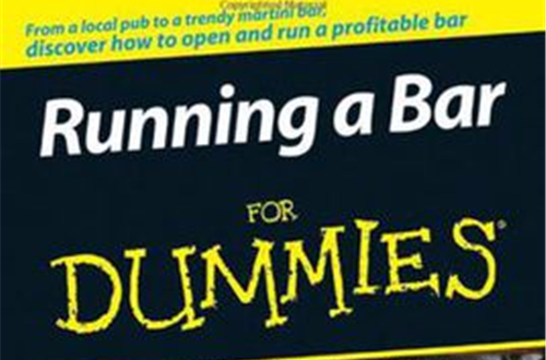 開酒吧傻瓜書 Running a Bar For Dummies