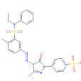 4-[4-[[3-[（乙基苯基氨基）磺醯基]-4-甲基苯基]偶氮]-4,5-二氫-3-甲基-5-氧-1H-吡唑-1-基]苯磺酸