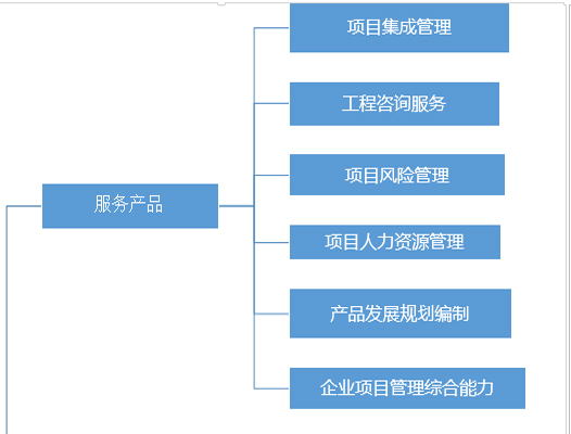 項目管理服務產品