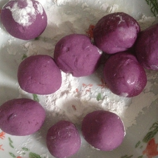 電飯鍋版紫薯餅