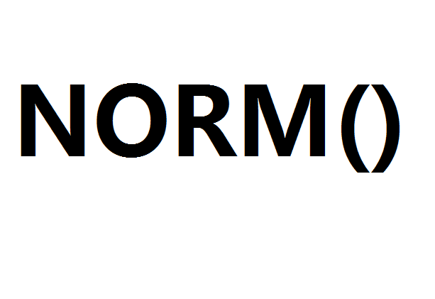 NORM(代數)