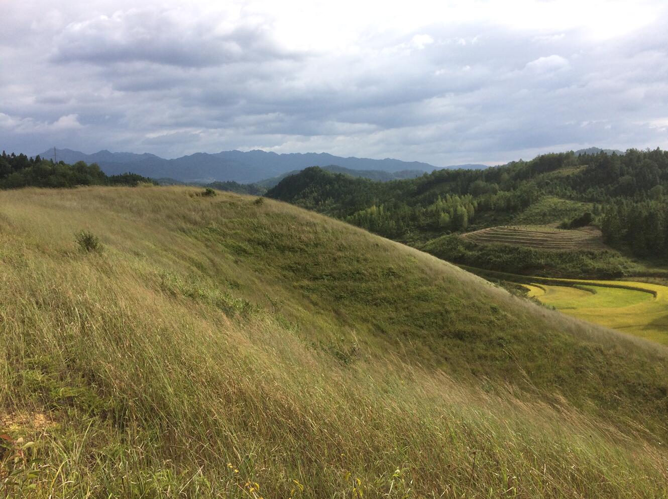 饅頭山秋景