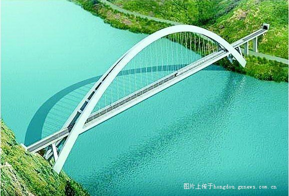 南廣鐵路西江特大橋