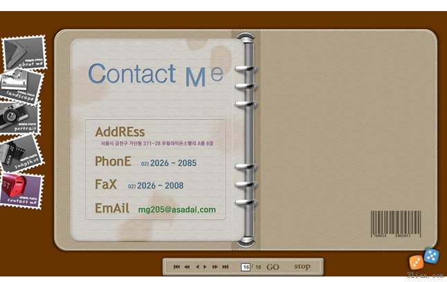 翻頁Flash相冊
