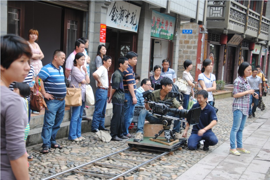 游道道影視劇組拍攝《泰寧，請你回家》