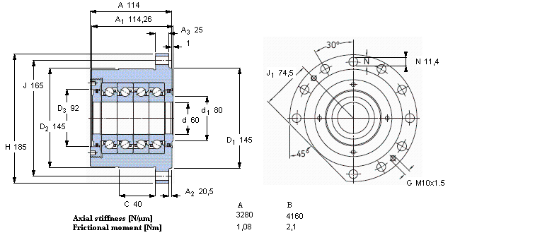 SKF FBSA212A/QFC軸承