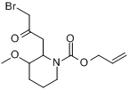 2-（3-溴-2-羰基丙基）-3-甲氧基-1-哌啶酸2-丙烯醇酯