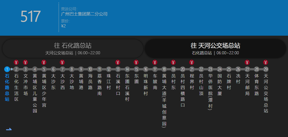 廣州公交517路