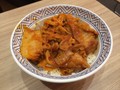 辣白菜豬肉飯