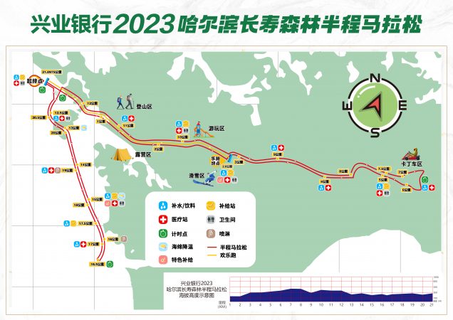 2023哈爾濱長壽森林半程馬拉松