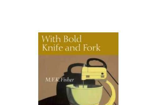 with bold knife and fork