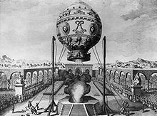 1783年10月19日的氣球飛行實驗